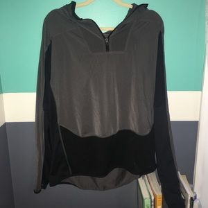 Gray Athletic Half Zip